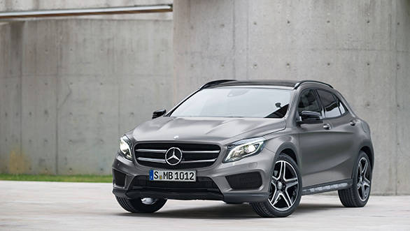 The GLA is Mercedes' smallest SUV