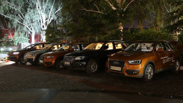 Audi SUVs at Chandigarh