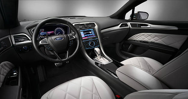 Ford says that the Vignale brings unique interior and exterior design touches