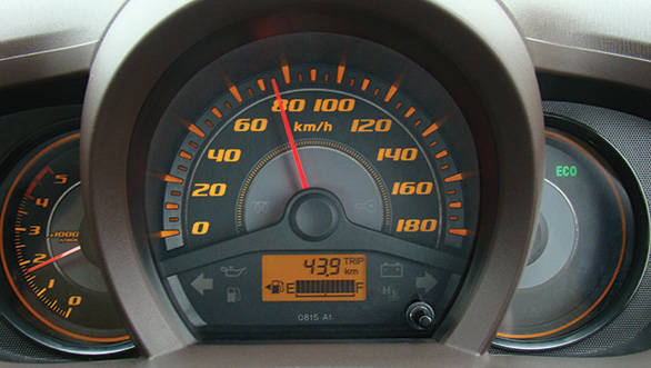 The engine is more in its element at a steady 100kmph or close to it