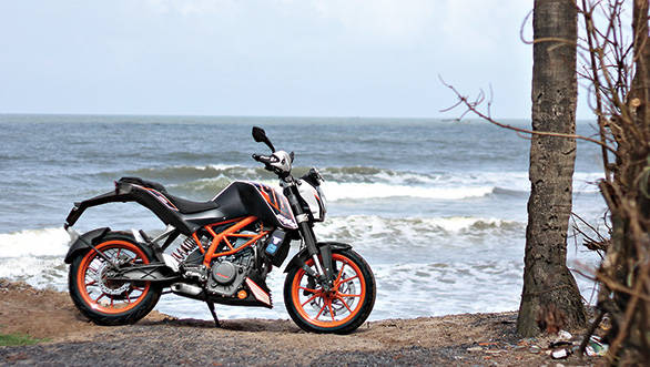 KTM 390 Duke in Goa