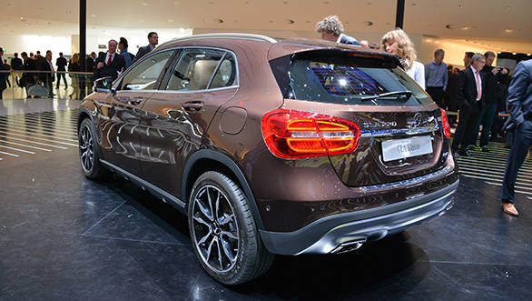 The GLA may not be the most spacious in its class due to the sloping roofline.