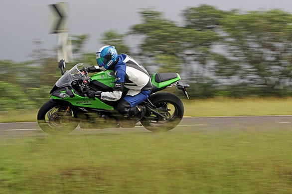 A motorcycle that from every molecule of its tyres to the the plastic panels is designed for ultimate high-speed performance