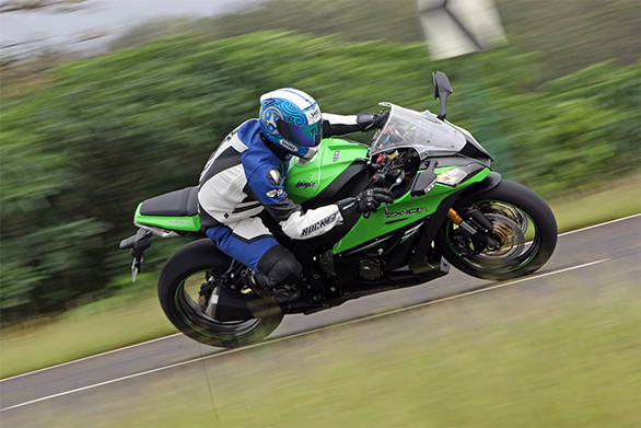 Kawasaki Intelligent anti-lock Braking System (KIBS) is basically an advanced track-ready version of anti-lock braking system (ABS)