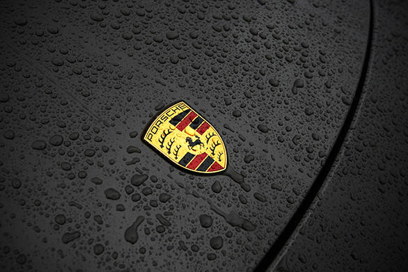 The very desirable Porsche logo
