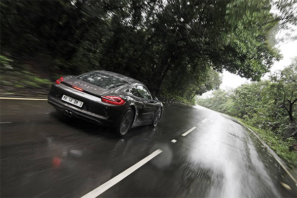 Cayman S is a reasonably stuff car even in comfort mode, yet the ride quality was plush