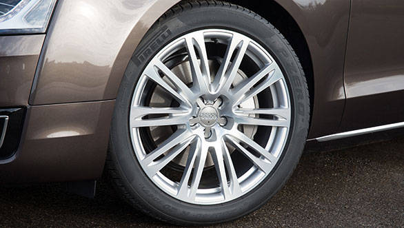 New wheel options on the 2014 A8
