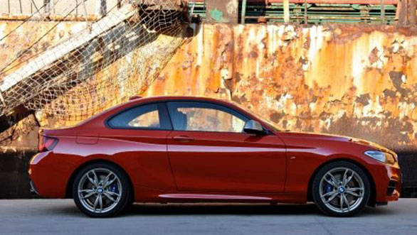 The flared wheel arches and smooth lines hint at the spirited handling that the 2 Series promises
