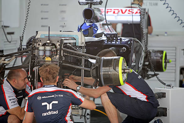 Williams mechanics at work