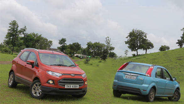 2013 Ford EcoSport diesel vs Mahindra Verito Vibe