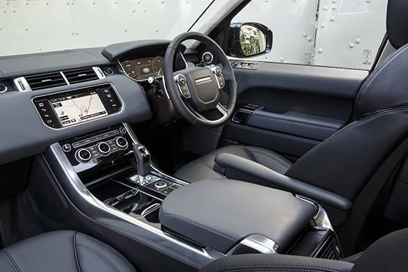 Sport interior is similiar to Range Rover and can be specced in various trim configurations.