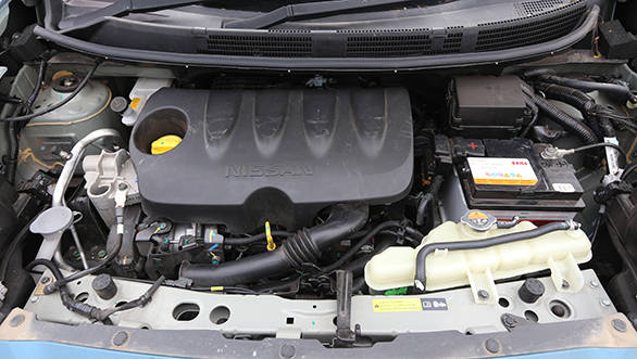 Nissan uses Renault's K9K diesel engine for the Micra, and it's in basic 64PS guise