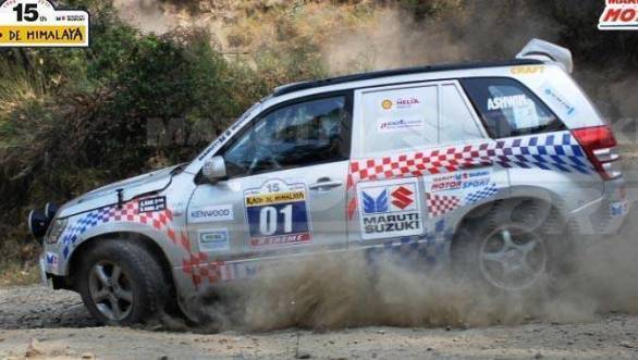 Suresh Rana and Ashwin Naik currently lead the Raid de Himalaya