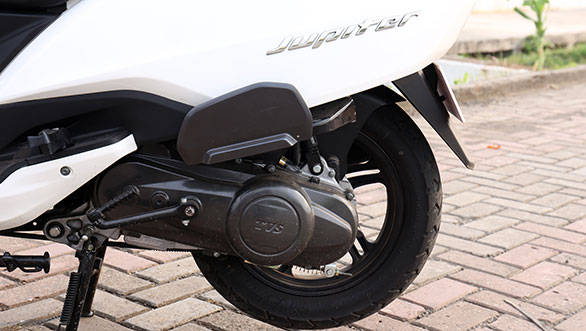 The Jupiter has an 8PS 110cc engine