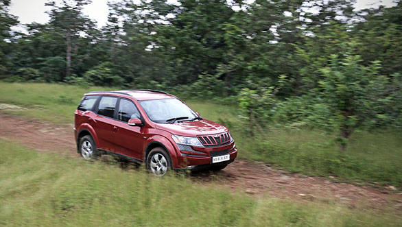 The XUV's ride quality is good, but it works well in a narrower band