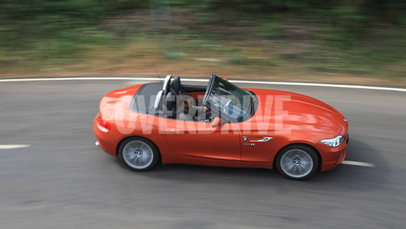 With the top down, the Z4 becomes even more involving to drive especially around corners