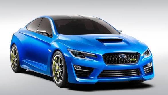 The Subaru WRX concept that made it to the 2013 New York Auto Show