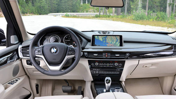 The cabin is airy and smartly executed.  The dashboard is curvier than before.