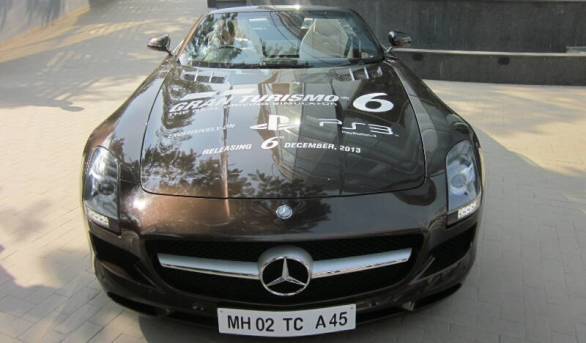 Another sight to look out for will be game-branded Mercs doing rounds in Delhi and Mumbai