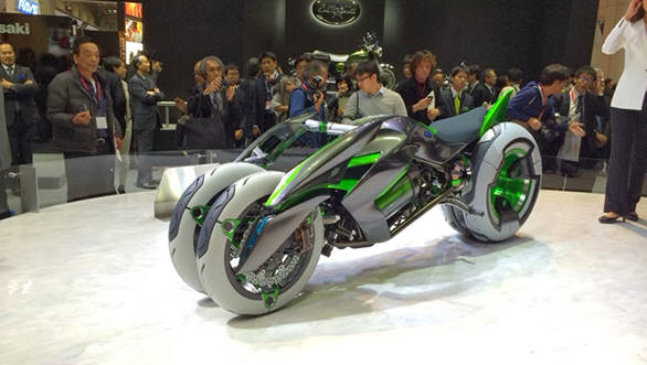 Kawasaki concept supercharged engine