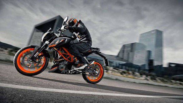 KTM 390 Duke black