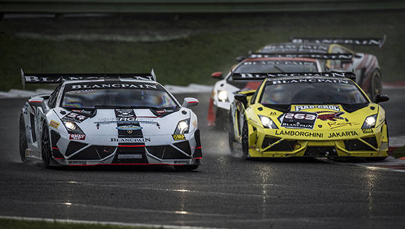 Fierce competition over a very wet and cold weekend at the Vallelunga circuit outside Rome 