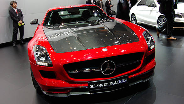 The Final Edition brings to a close what started at the Frankfurt Auto Show in the September of 2009 as the SLS AMG Coupe