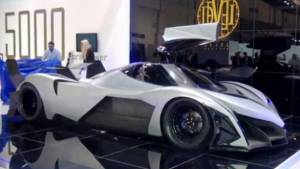 Devel Sixteen hypercar unveiled at the Dubai Motor Show