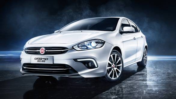 On the outside, the Ottimo gets a Fiat badge in the centre of the grille and multi-spoke alloys