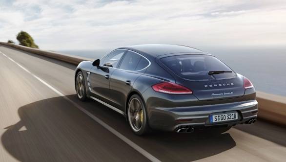 The four-door Turbo S get a revised twin-turbocharged V8 engine that makes 570PS, 50PS more than the Panamera Turbo