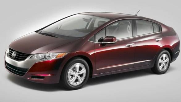 Honda's FCX Clarity, the first production model using the fuel cell technology