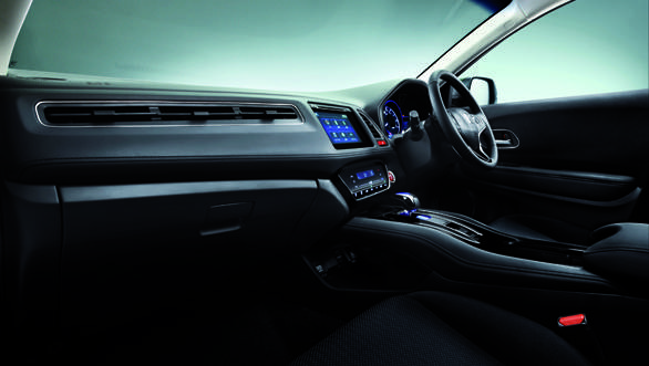 Honda Vezel - Japanese hybrid version interiors
