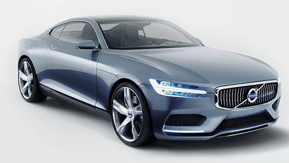 The XC90 will be styled based on the Coupe Concept shown here