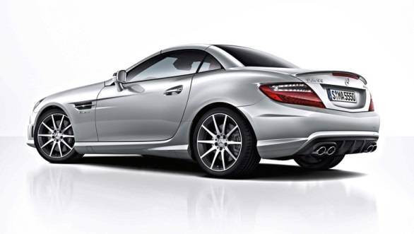 The newest model of the SLK55 AMG is the most powerful as compared to its earlier siblings