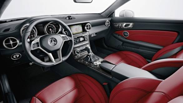 The interiors get a start/stop button, aluminium and carbonfibre inserts and abundant Nappa leather on the upholstery