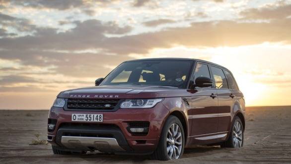 The Range Rover Sport at the Empty Quarter