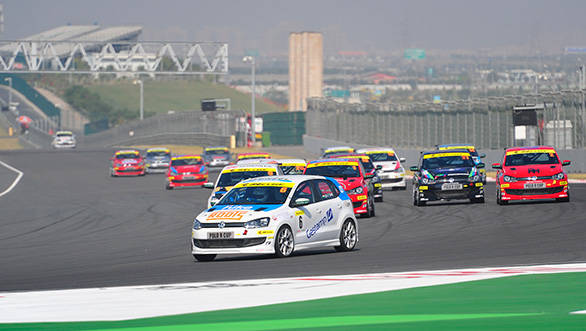 Race Polos in action in the final round