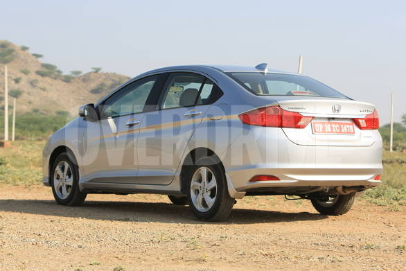 The rear features an evolved design from the previous model 