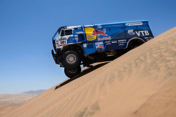 Eduard Nikolaev will be looking to take his Kamaz to victory in the truck class for a second year running