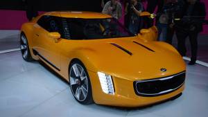 Kia showcases GT4 Stinger Concept at Detroit Auto Show 2014
