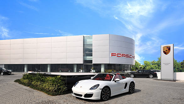 Porsche-Centre-Gurgaon-Exterior