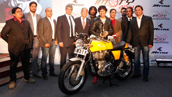 Royal Enfield Continental GT in Candy yellow colour