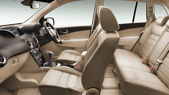 The 2014 Renault Koleos facelift interiors