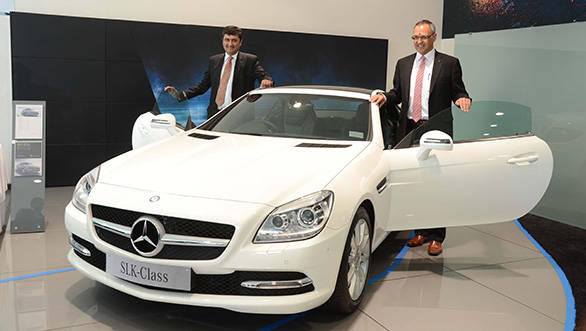 Eberhard Kern, Managing Director and CEO, Mercedes-Benz India & Sanjay Thakker, Chairman Benchmark Cars