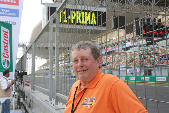 Paul McCumisky, veteran truck racer, has been racing since 1986