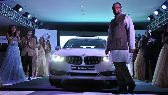 Actor Kabir Bedi at the inauguration of the new BMW 3 GT