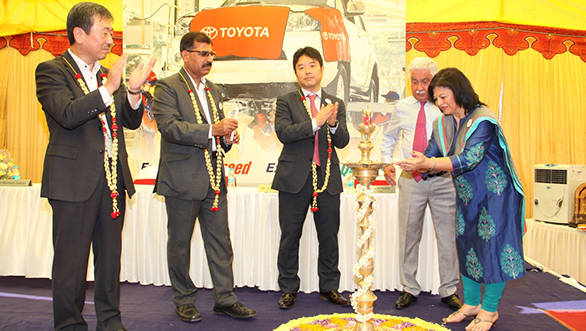 Inauguration of First TES Facility in Bangalore in the presence of Mr. Naomi Ishii, MD, TKM