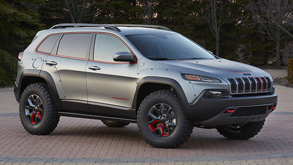 Jeep Cherokee Dakar is one of six concept vehicles developed by