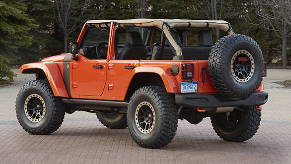 Jeep Wrangler MOJO is one of the six concept vehicles developed