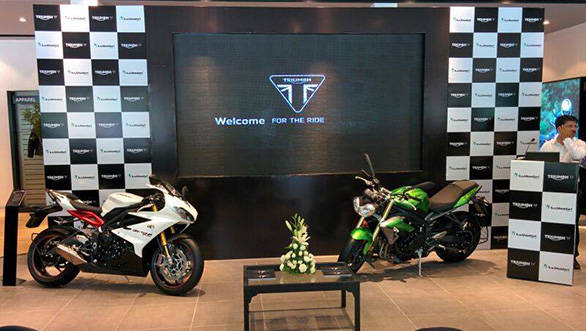 triumph bike showroom near me